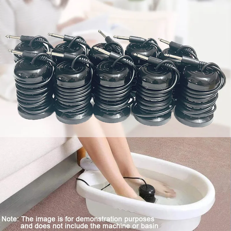 10Pcs Foot Spa Head For Foot Detox Massager Foot Bath Machine Footbath Arrays Detox Arrays Aqua Cell Pedicure Massage Relaxation