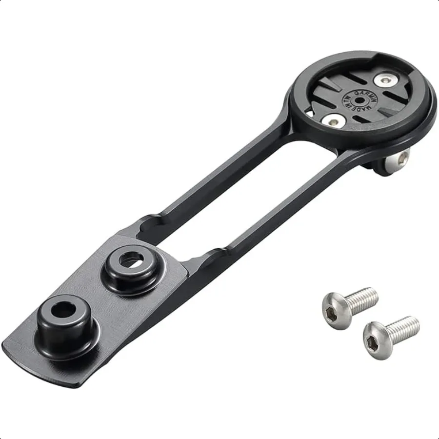 

Out Front Bike Combo Mount for Garmin Edge Wahoo Elemnt Bryton Rider Stages Dash Hammerhead Campatible with Vision Metron 5D AC