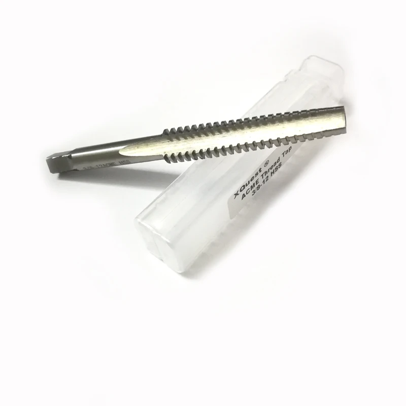 HSS 3/8-12 TPI Acme Tap Single Pass Right hand Threads 3/8 High Speed Steel Left Hand Trapezoidal ACME screw taps 3/8-12tpi