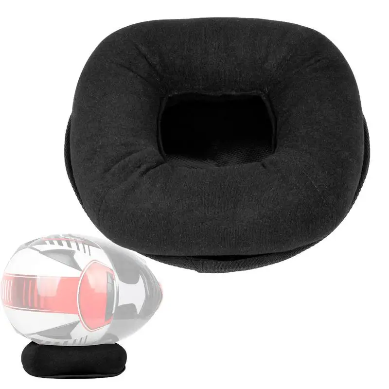 Helmet Support Pad Helmet Donut Ring Moto Soft Cushion Scratch Resistant Portable Anti Skid Anti Scratch Service Pad Ring Stand