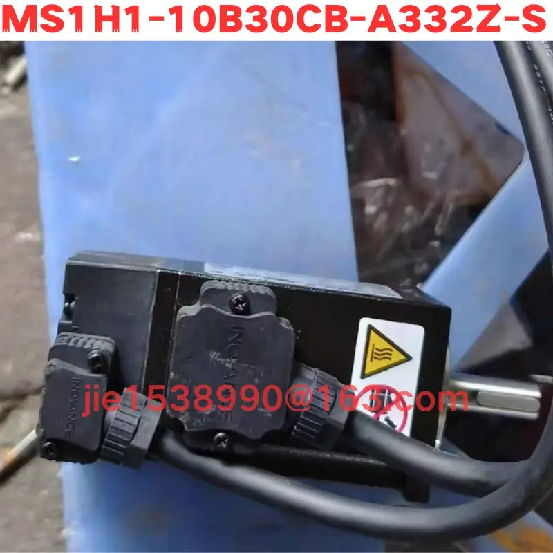 Used Servo motor MS1H1-10B30CB-A332Z-S  Normal Function Tested OK