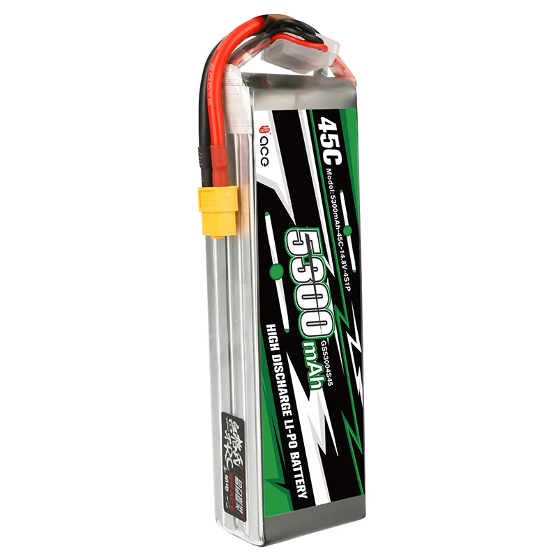 Gens ACE Lipo Battery 4S 14.8V 2200mAh 2600mAh 3300mAh with T/XT60 Plug for Aircraft FPV Frame Racing Drone