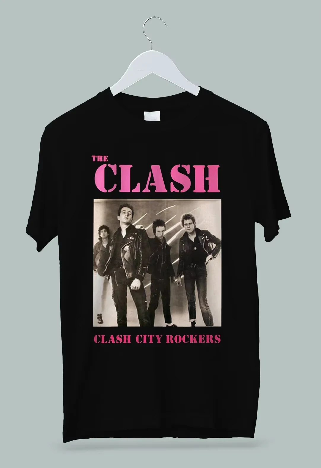 تي شيرت 2026 للنساء والرجال The Clash Clash City Rockers S-3XL