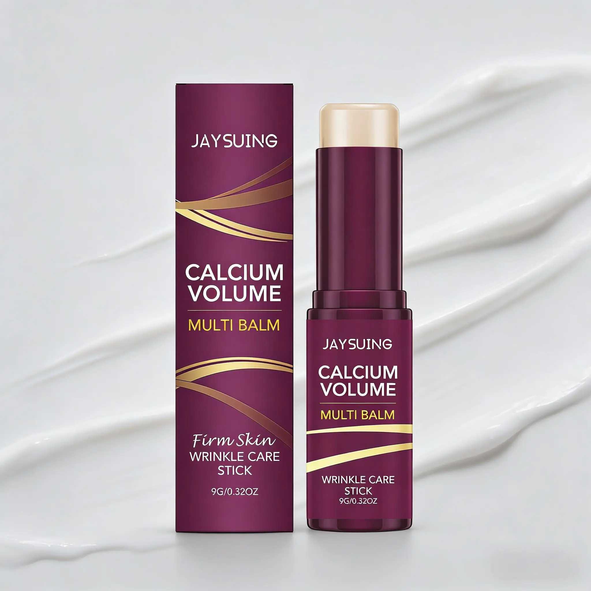 Calcium Volume Multi Balm Stick Reduce Wrinkle Bounce Lifting Firming Skin Deep Moisturizing Lighten Fine Lines Skincare Stick