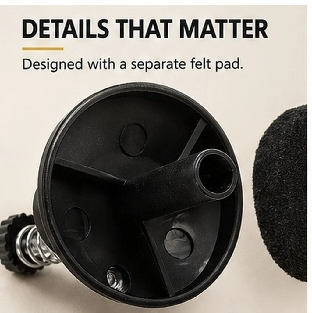 1Set Drum Kit Accessories Cymbal Bottom Fixing Plastic Support Felt Pad Stable Holder Clamp for Jazz Drum Cymbal Stand Parts