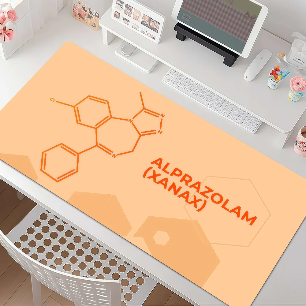 Happy Fun X-XANAX Mouse Pad Anti Slip Rubber Edge Locked Thickened Laptop Gaming Desk Mat