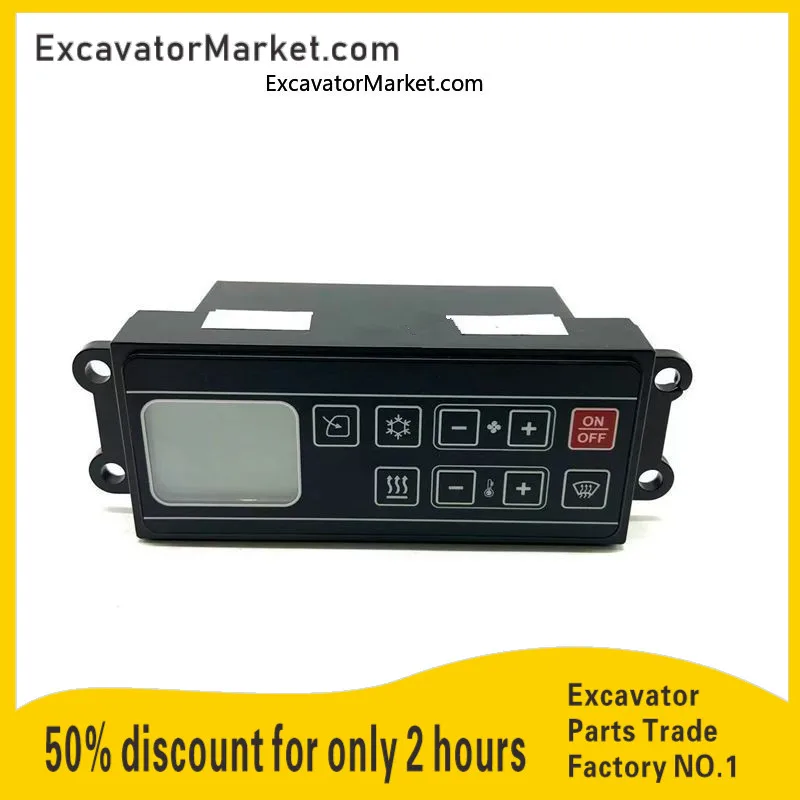 

For Excavator Accessories Liugong 905D 906D 907D 908D 12 Air Conditioning Controller Panel Switch Excavator Spare