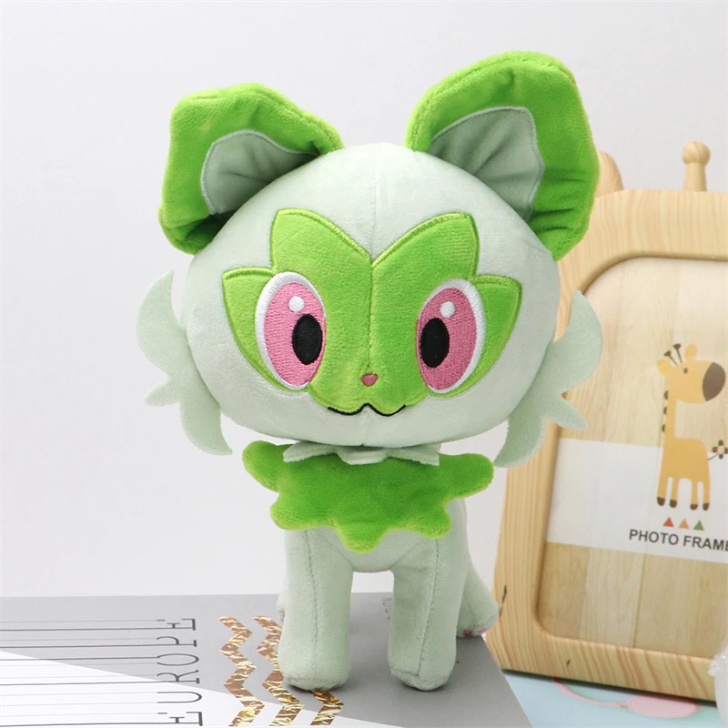 Pokemon Plush Beedrill Bidoof Toy Sprigatito Fuecoco Darumaka Stuffed Charcadet Pachirisu Oshawott Cartoon Peluche Doll Gift Kid