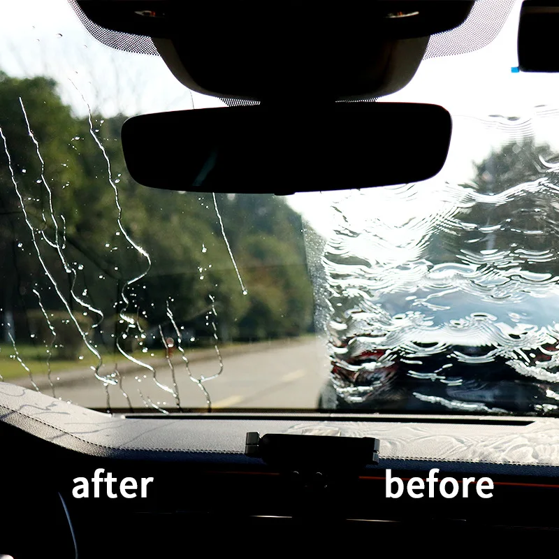 Auto-Wasserabweisender Spray, Anti-Regen-Beschichtung für Autos, hydrophobe Anti-Regen-Flüssigkeit für Windschutzscheiben, Spiegelmaske, Auto-Chemikalie – Detail 8