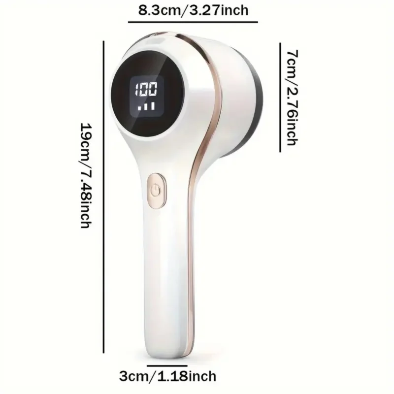 قم بترقية العناية المنزلية الخاصة بك باستخدام ماكينة حلاقة الوبر USB باللون الأخضر النعناعي - 3 سرعات، قابلة لإعادة الشحن من النوع C، شفرة 6 أقدام، فرشاة ومعالجة لـ