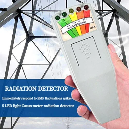 handheld dosimeter tester electromagnetic field Radiation meter Radiation detector digital electromotive force meter Gauss meter