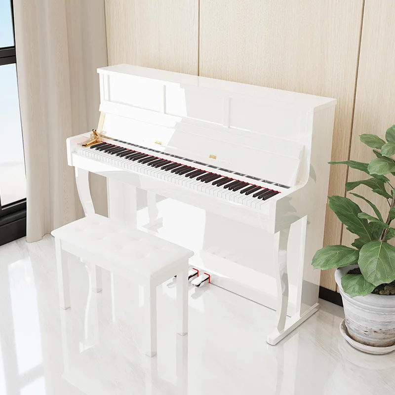 Vertical cabinet 88-key painted electric piano professional grade test digital electric piano for beginners