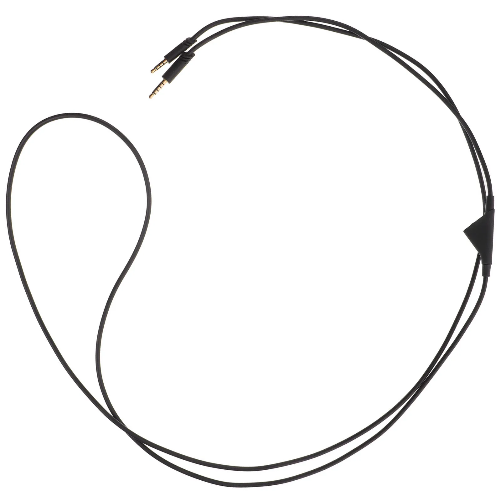 

Copper Wire Headphone Audio Cable Replacement Black Color Noise Cancelling Cord for Earphones Durable Gaming Headset Wire