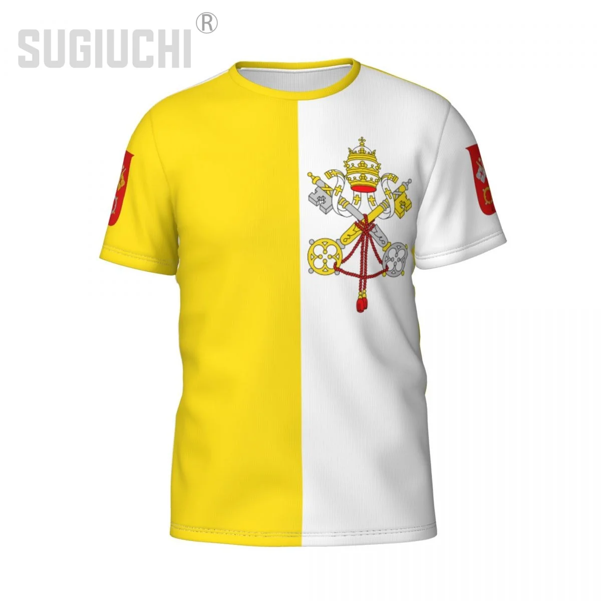 Custom Name Number Vatican City Flag Emblem 3D T-shirts For Men Women Tees team Clothes Soccer Football Fans Gift T shirt