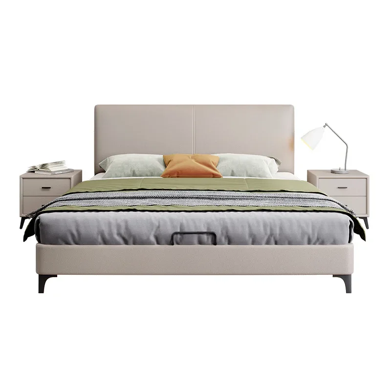 Petit appartement, ultra fin, chevet, lit moderne, simple et encastré