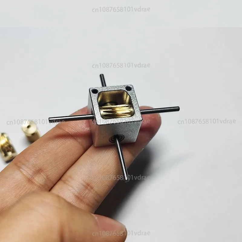 2/3 Mm Output Shaft, 15:1 Reduction Ratio, Self-locking Worm Gear Drive, 90-degree Right-angle Steering Gearbox