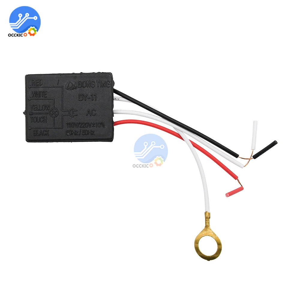 Interruttore sensore tattile 1/3 vie AC 220V 50HZ lampada luce On off sensore di controllo Touch Dimmer per Smart Home