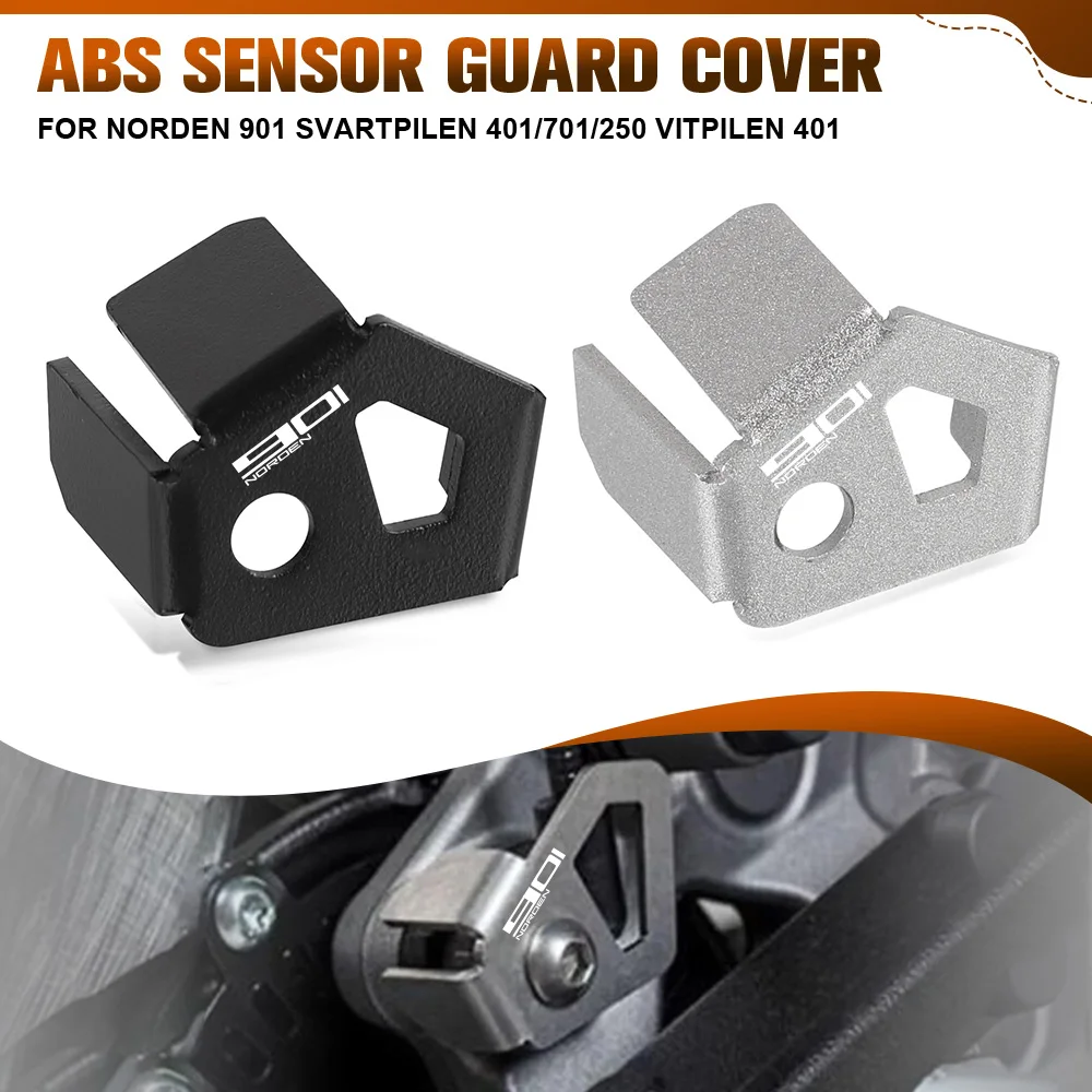 

For Husqvarna Norden 901 Svartpilen 401/701/250 Motorcycle CNC Rear ABS Sensor Guard Protection Cover Vitpilen 401 2018-2023
