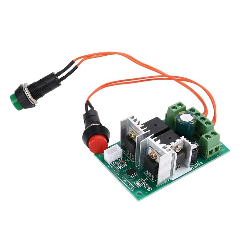 10A PWM Dc Motor Controller Forward And Backward Linear Actuator Governor Speed Control Self-Reset 6V/12V/24V