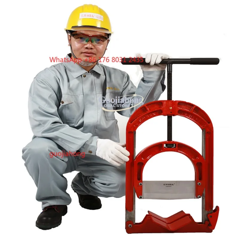 

wholesale E-Work ECH8PE HDPE Pipe Guillotine Cutter for 3-8 Inch Piping