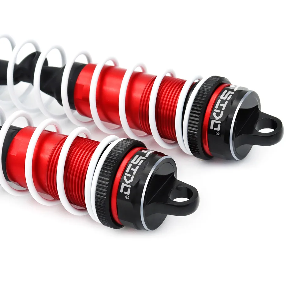 YSIDO Stoßdämpfer-Dämpferaufhängung 120 mm vorne 140 mm hinten für 1/8 1/7 JLB HSP EM Racing DHK HPI Redcat LRP ZD Racing Hongnor – Detail 9