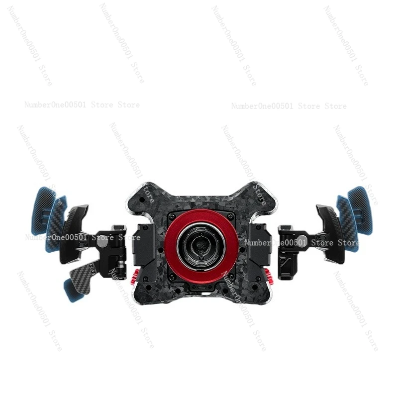 Racing Wheel Simulator Hub Carbon Fiber Game Steering Wheel Multi-Mode Paddles F1 Horizon Compatible
