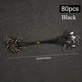 Black-25cm-80pcs