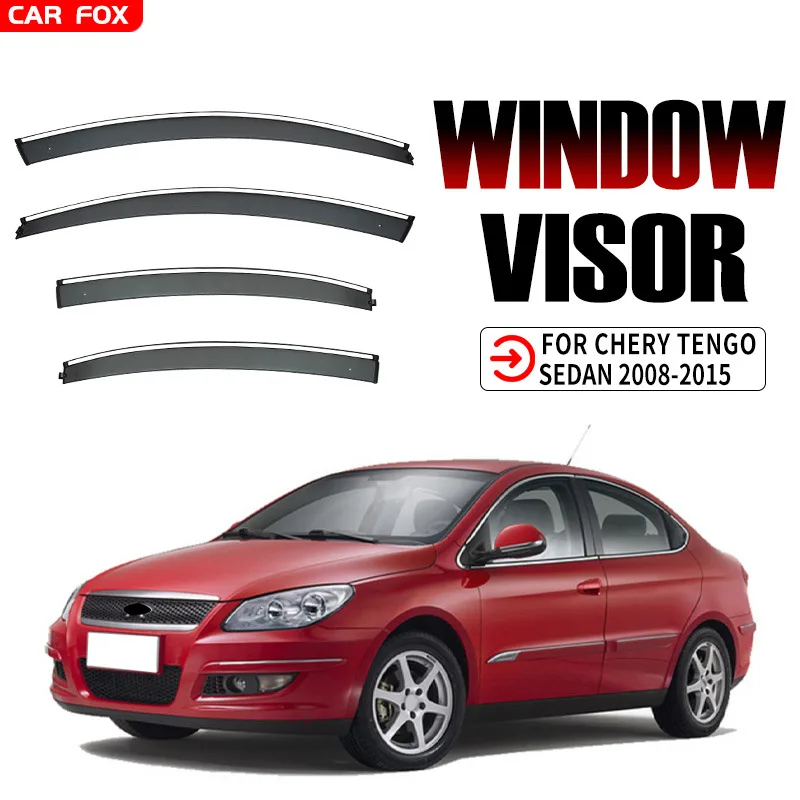 

For Chery Tengo 2008-2015 Car Window Visor Awning Shelters Windshield Side Window Rain Sun Shade Auto Accessories Car Styling