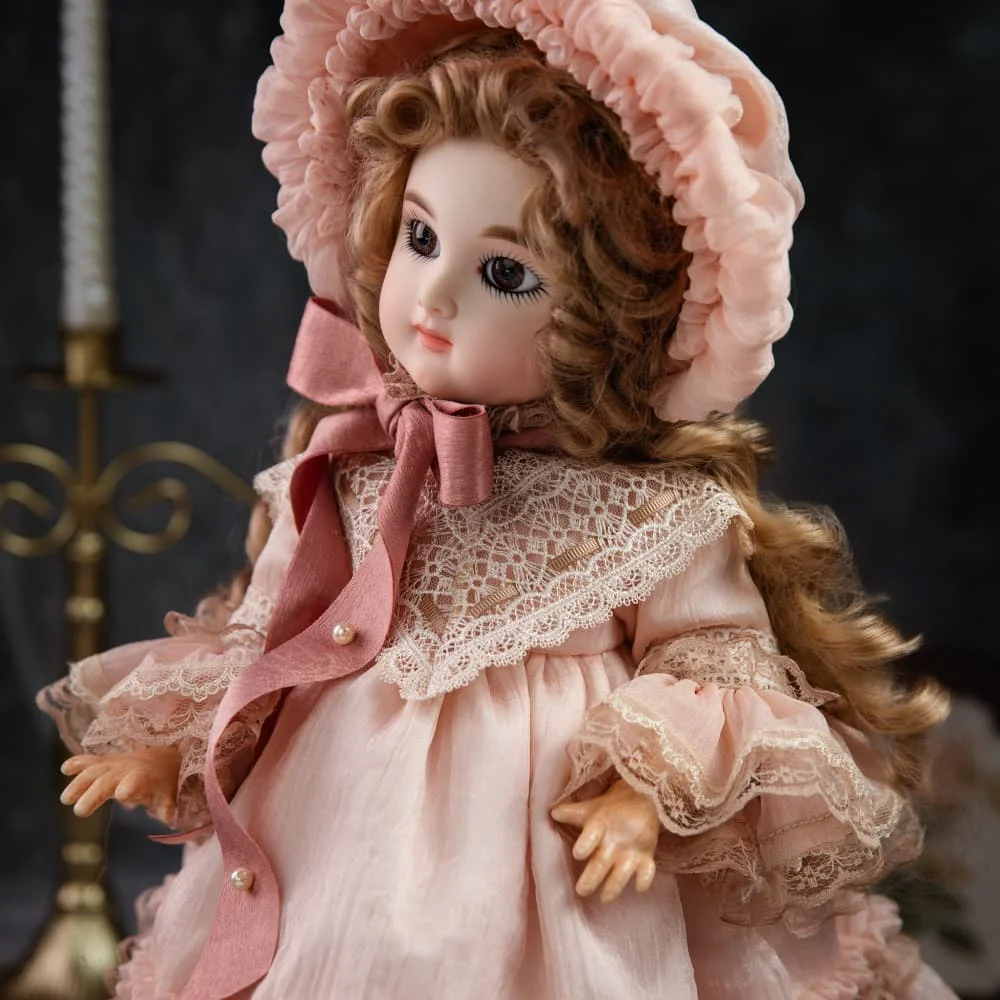 

16-inch cloveray Porcelosia European retro style thick soup series doll 40 cm spherical wood joint plastic high-quality art gift