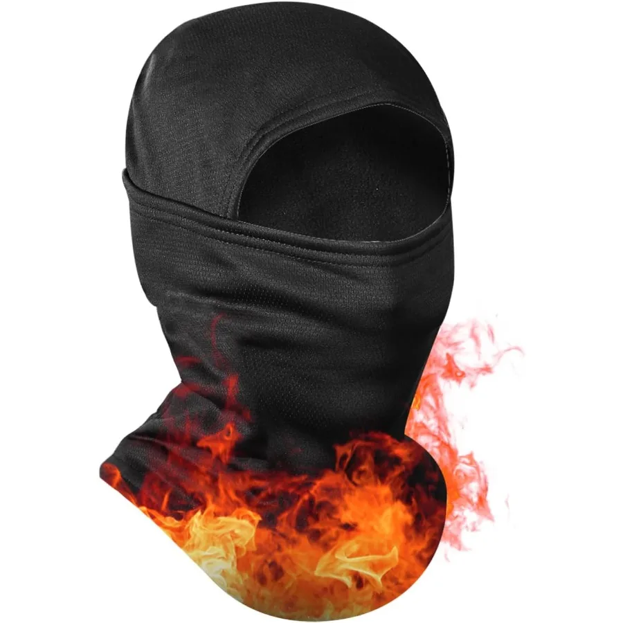 

Fleece Lined Thicker Balaclava Ski Mask Winter Warm Camo Face Mask for Men Women Windproof Neck Gaiter Motorcycle Cycling