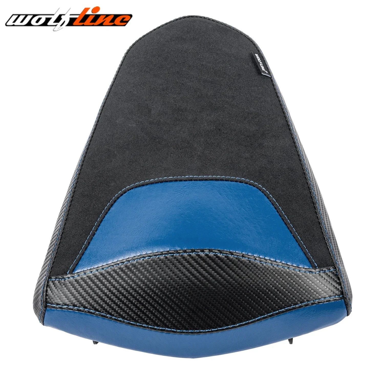 Wolf Line Motorcycle Front Seat Passenger Pillion Pad for Yamaha MT-03 YZF-R3 2015-2024 2016 2017 2018 2019 2020 2021 2022 2023