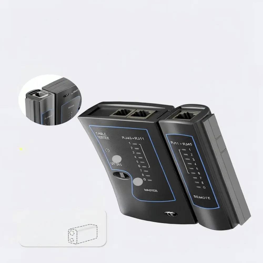 Professional RJ45 Cable Crimper Set Network Handheld Installation Tool Cold Rolled Steel Blade Durable Repair Equipment