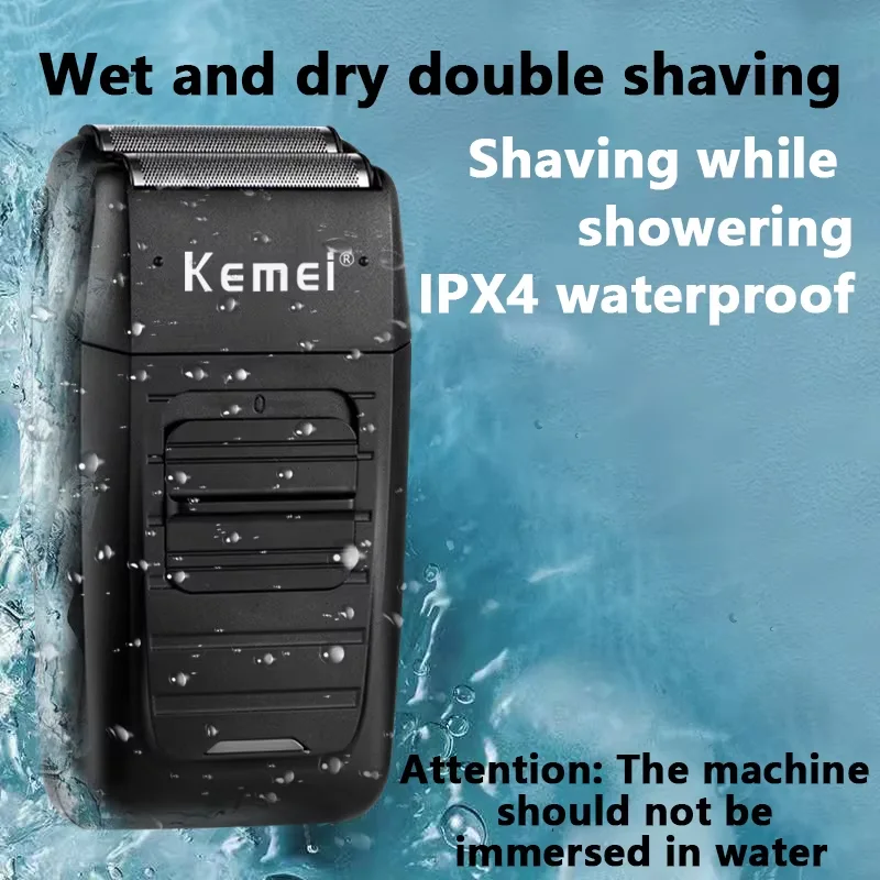 Kemei KM-1102 Elektrischer Rasierer für Männer Haarschneidemaschine Professioneller Haarschneider Bartschneider Rasierer für Herren – Detail 4
