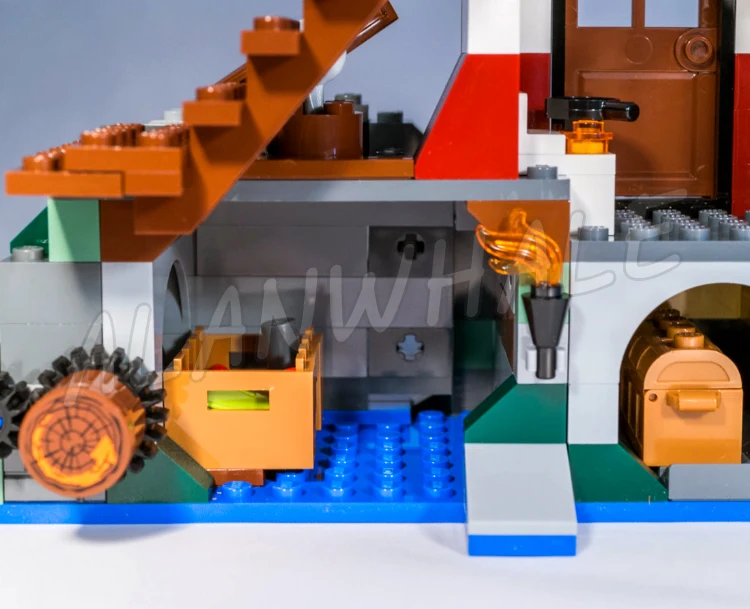 437 Stück Haunted Lighthouse Island Schnellboot Monster Hidden Treasure 10431 Bausteine-Sets, kompatibel mit Modell