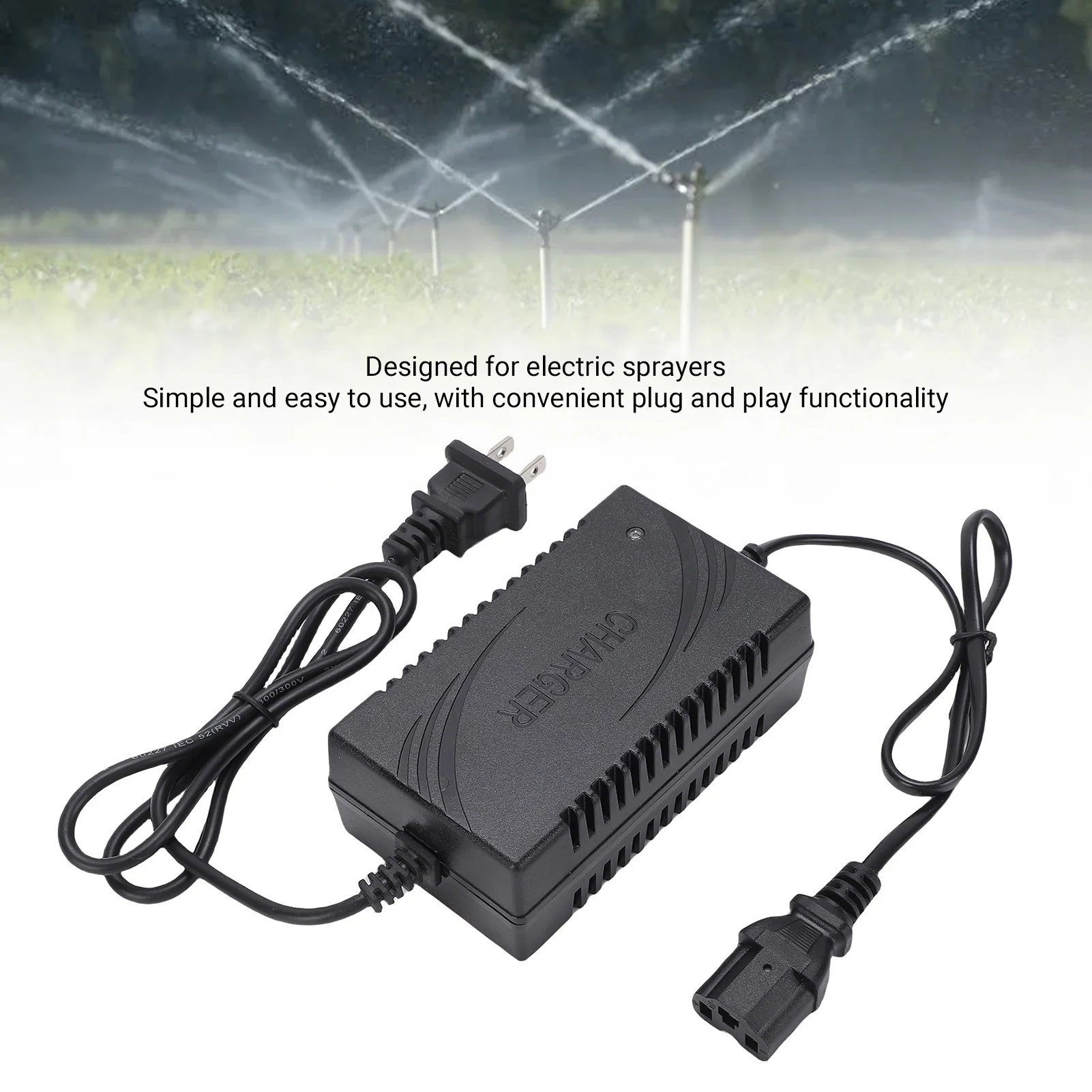 Electric Sprayer Smart  2A Fast Charging Power Adapter Electric Sprayer Gardening Accessory for Replacement