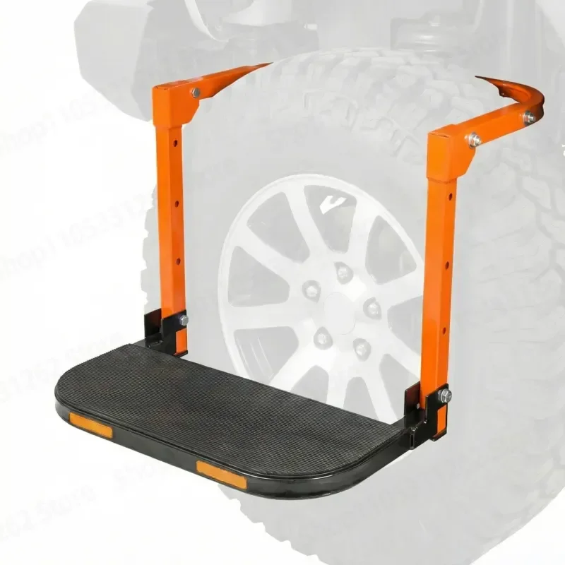 Tire Mounting Step, Auto Tire Step Ladder, Portable Vehicle Tire Pedal for SUV Truck RV
