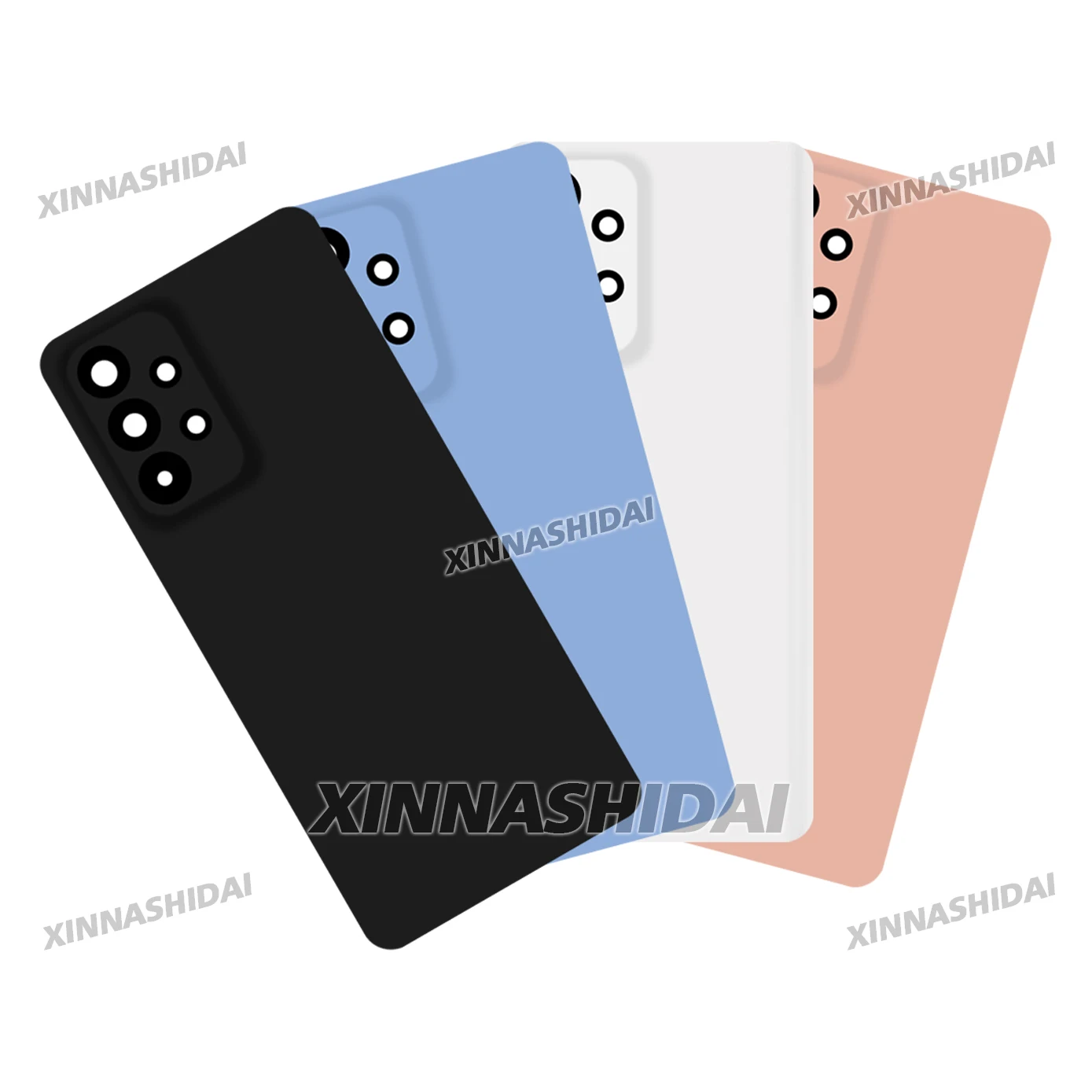 AAA Qualität Neue Für Samsung Galaxy A33 A53 A73 5G Batterie Zurück Abdeckung Hintere Tür Kunststoff Gehäuse Fall Panel ersetzen – Detail 2
