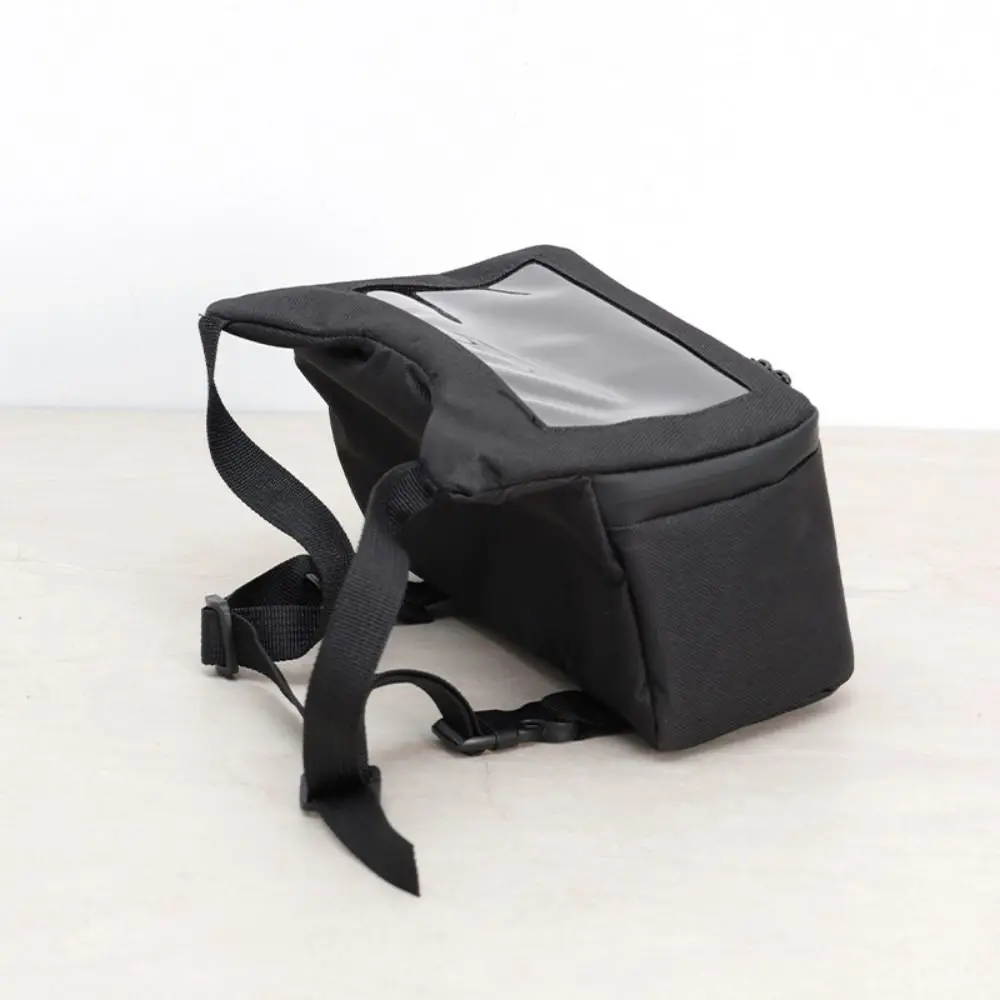 Viewing Window Mountain Bike Bag Waterproof Storage Bag Motorcycle Electric Scooter Bag Large Capacity Durable Bicycle Front Bag