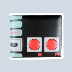 Game console controller design High quality men's wallet,Nostalgic and personalized women's card holder zero wallet