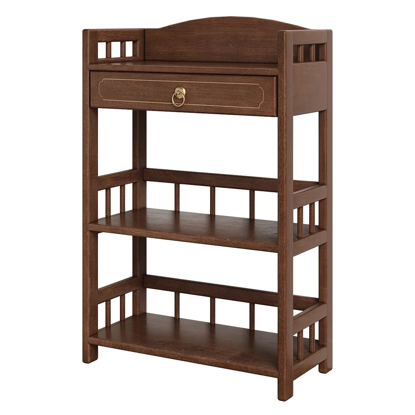 

New Chinese-style solid wood Bogu frame ornament, tea rack, shelf, Duobao Pavilion display cabinet, tea set, tea cup storage