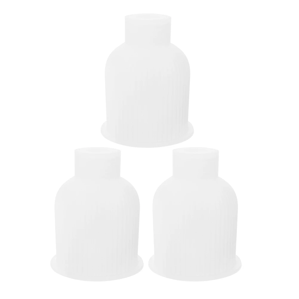 

3Pcs Silicone Vase Mold Striped Design Easy Release Resin Casting Mold for DIY Flower Pot Silicone Moulds for Resin Casting