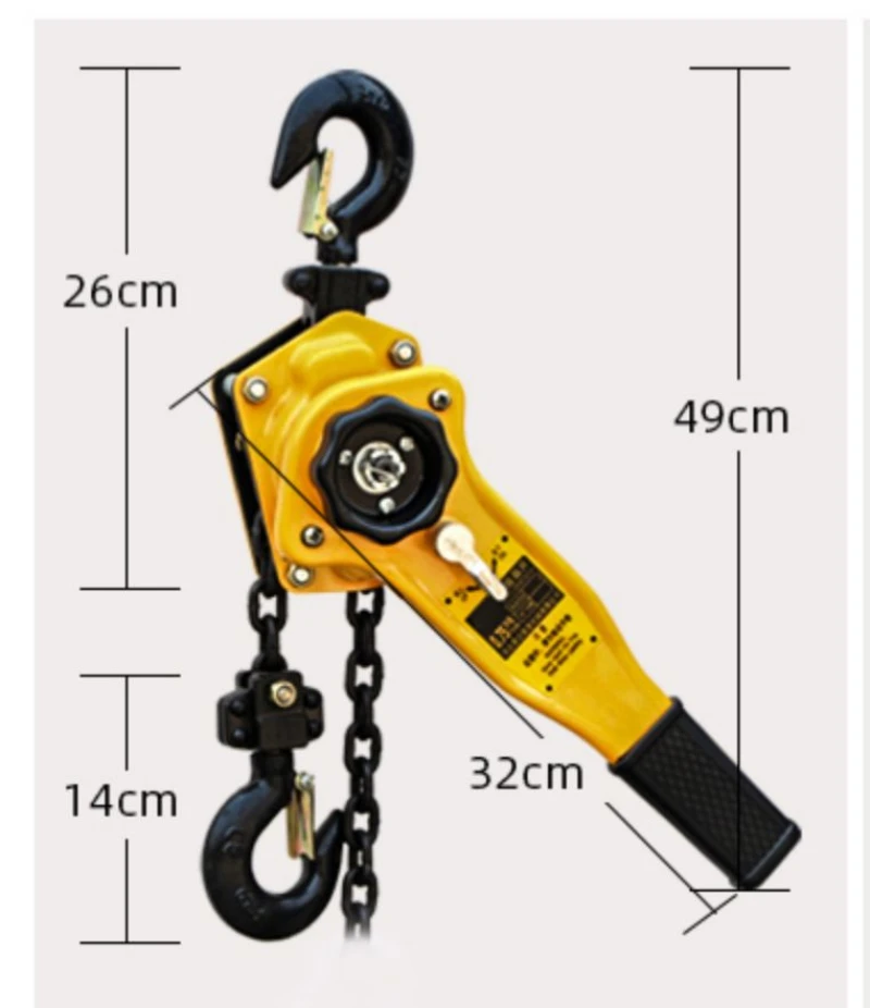 Hand Cranked Hoist Wire Tensioner  1/1.5/2/3 t/6 Ton