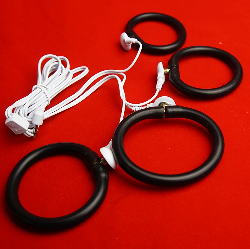 Estim E-stim,Electric Shock Scrotum Penis Cock Ring,Electro Bdsm Cockring Sex Toys,Electrostimulator Electroshock Electrosex