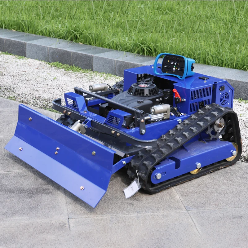 Customized Remote Control Automatic Lawn Mower - Crawler Commercial Grass Cutting Machine for Winter Snow Removal