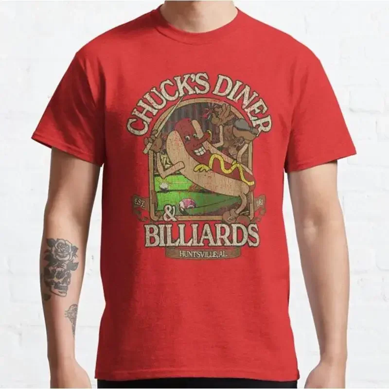Chucks Diner Amp Billiards 1981 Classic T Shirt