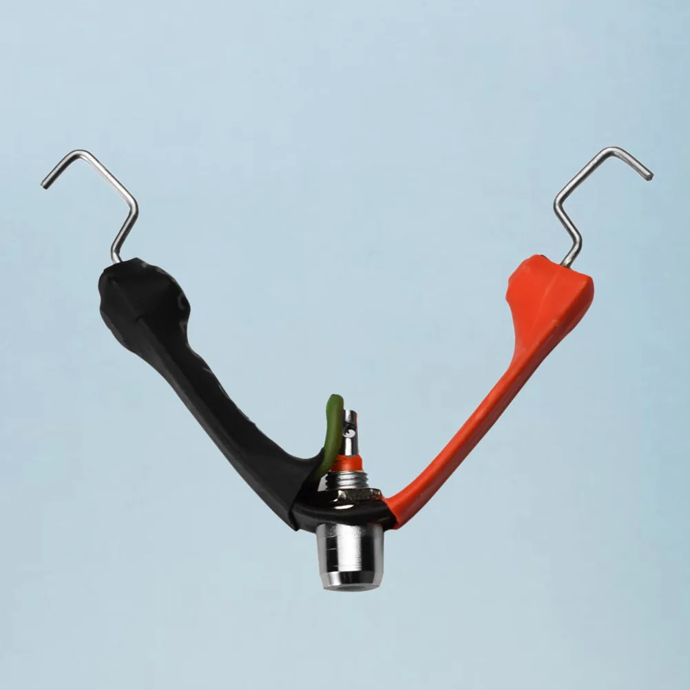 1Pcs Tattoo Machine Hook Line Conversion Head Heavy Duty Spring Loaded Silicone Clip Cord Transform Plug Power Supply Adapter