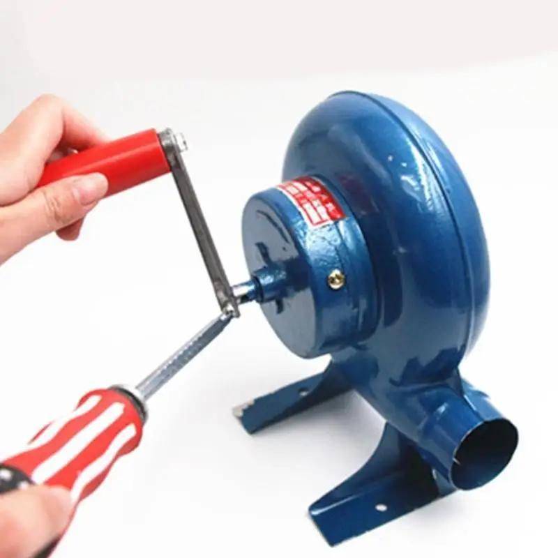 

652F Indoor/Outdoor 120W Hand Crank Blower Flame Blower Air Blower Cooking Tool