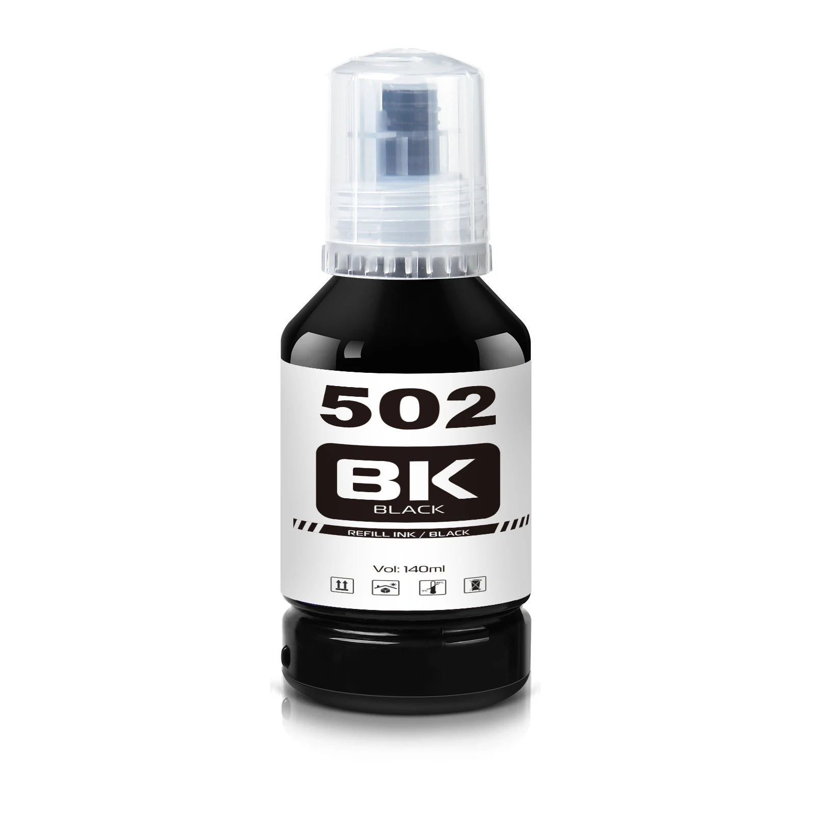 Winnerjet 502 Dye Refill Ink Premium Quality Dye Ink for All Deskjet Printers for Epson ET-2760 ET4760 ET3750 ET3700 ET2700