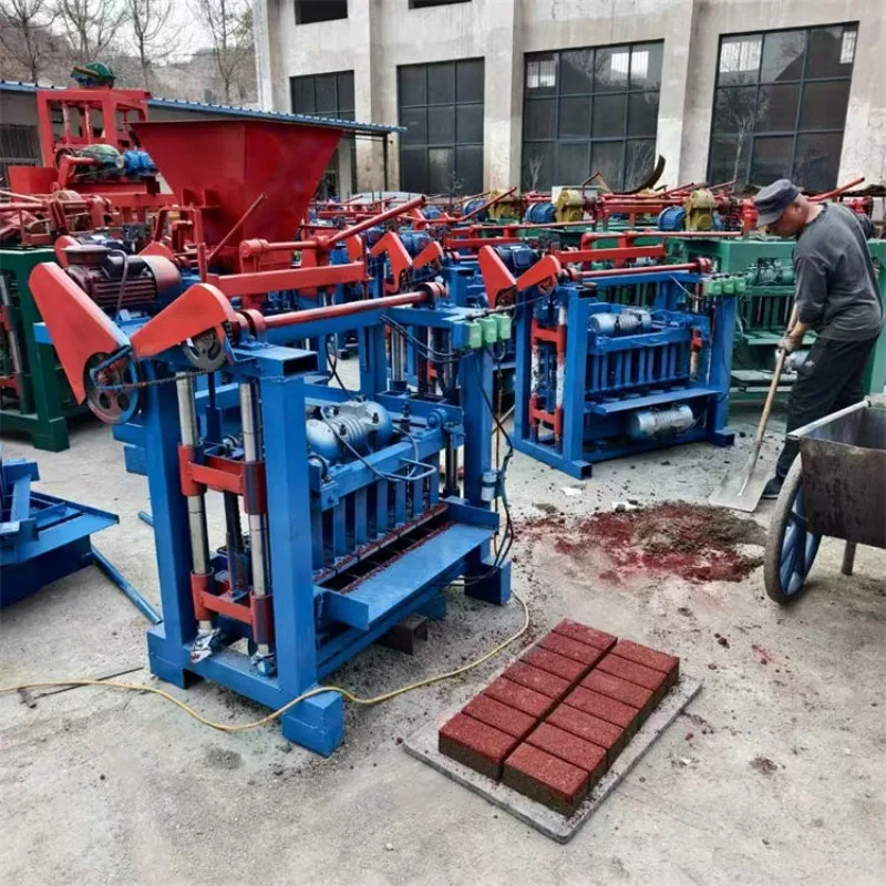 Customized Brick Making Machine Fly Ash Block Clay Brick Blocks Making Machine Red Brick Making Machine Gearbox for Guyana