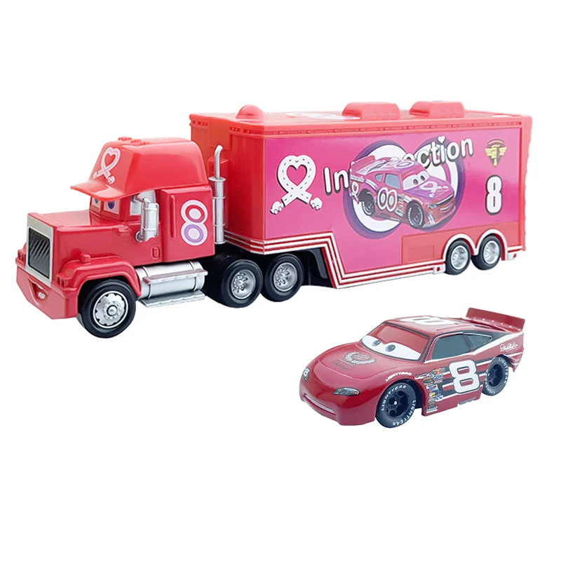 Disney Pixar Auto 2 3 Metalen spuitgieten autospeelgoed #   95 McQueen Truck King Jackson Storm Sally Kerstverjaardagscadeau voor kinderen